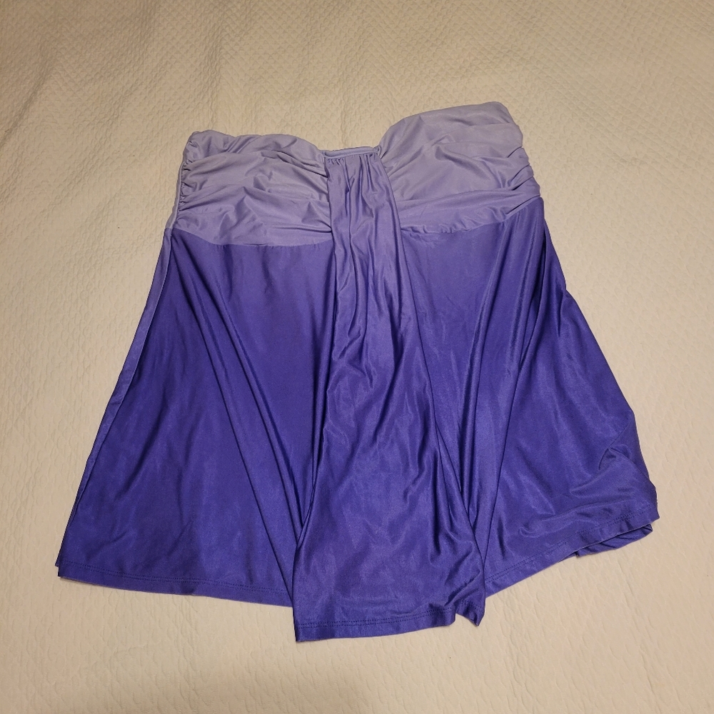 Torrid Size 2 Purple Ombre Tubetop
